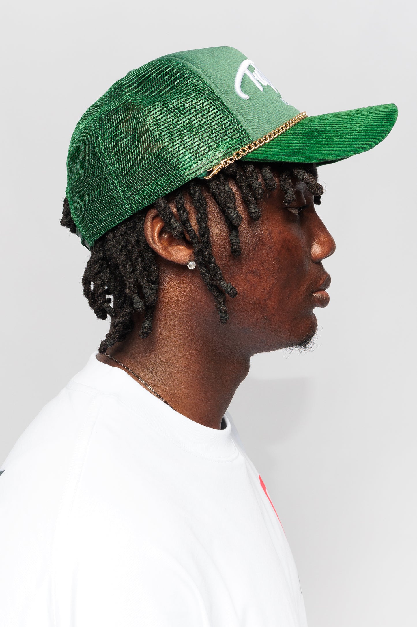 Green Golden Crown Trucker Cap