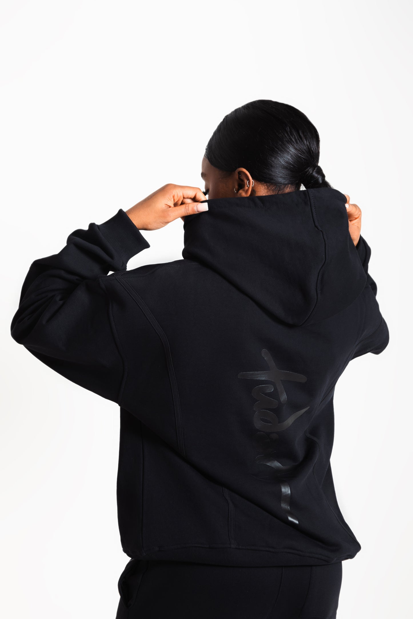 Triple Onyx Black Hoodie